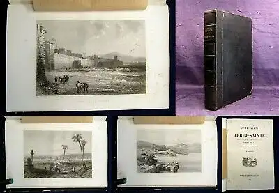 Abbe Jerusalem et la Terre-Sainte Heiliges Land 1865 Stahlstiche Israel js