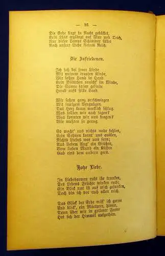 Steiner Ludwig Uhlands Werke o.J. ( um 1900 ) 1. Band Belletristik Klassiker mb