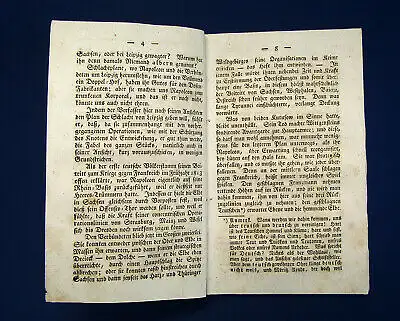 Müller Auch eine Ansicht von der Völkerschlacht bei Leipzig 1813 selten mb