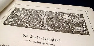 Das Königreich Bayern. Seine Denkwürdigkeiten und Schönheiten 2 Bde. 1881 js