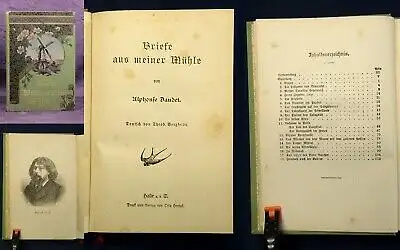 Bergfeldt Briefe aus meiner Mühle o.J. selten Belletristik Lyrik Literatur js