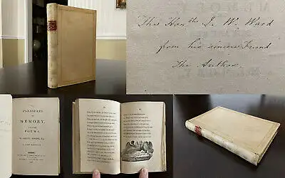 Rogers The Pleasures of Memory 1806 London Bibliophilie Memory bibliophil mb