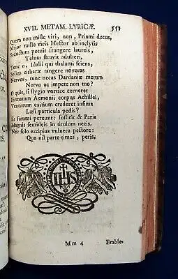 Weiternauer, Ignaz Miscella literarum humaniorum 1752 Belletristik Literatur js