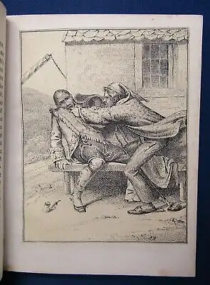 Eichendorff Aus dem Leben eines Taugenichts 1842 Zeichnungen v Schrödter 1842 js