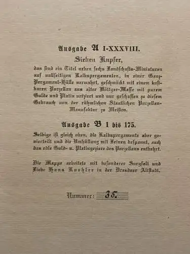 Gelbhaar Die alte Markgrafenstadt 1921 Radierwerk Radierungen Truhe Meißen mb