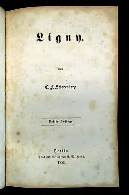 Scherenberg Sammelband mit 4 Werken EA 1852 1853 1856 1855 Geschichte Napoleon 