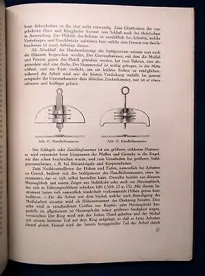 Rücklin Die Kunst des Stahlgravierens Mit einem Anhang Das plast. Ornament  js
