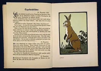 Hepner Lux der Leithund u. andere Tiergeschichten o.J. 4 Holzschnitte js