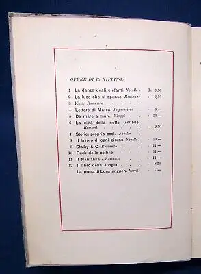 Il Libro Della Jungla ( The Jungle Book) 1928 Bildband Geschichten Erzählungen j