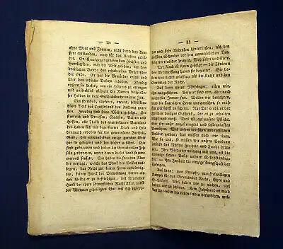 Arndt Was bedeutet Landsturm und Landwehr o. J. [1813] Seltene Flugschrift mb 