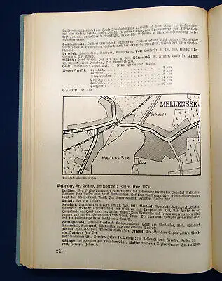 Löschebrand-Horn Heimatführer Band 1 o.J. um 1900 Routenführer Führer Guide mb