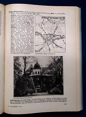 Löschebrand-Horn Heimatführer Band 1 o.J. um 1900 Routenführer Führer Guide mb