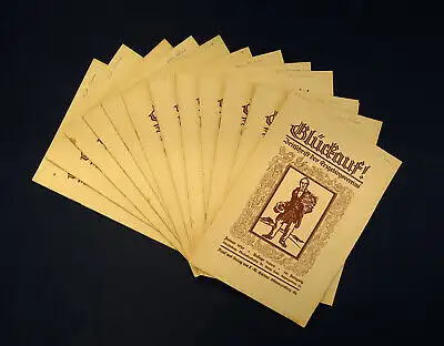 Fröbe Erzgebirgsverein Glückauf Zeitschrift d Erzgebirgsvereins  50. Jahrg.1930 