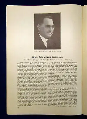 Fröbe Erzgebirgsverein Glückauf Zeitschrift d Erzgebirgsvereins  50. Jahrg.1930 