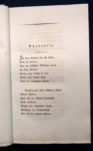 Gedichte von Wilhelm Hey 1816 EA Weltklassiker Belletristik Lyrik js