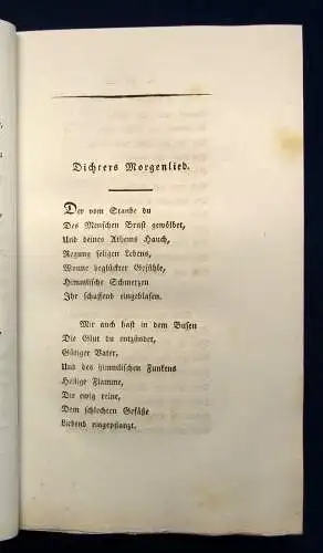 Gedichte von Wilhelm Hey 1816 EA Weltklassiker Belletristik Lyrik js