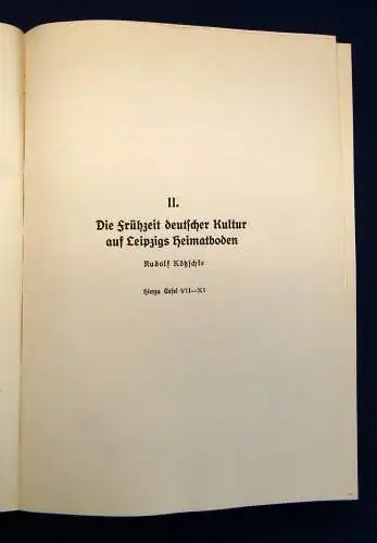 Reumuth Heimatgeschichte für Leipzig und den Leipziger Kreis 1927 Bildband js