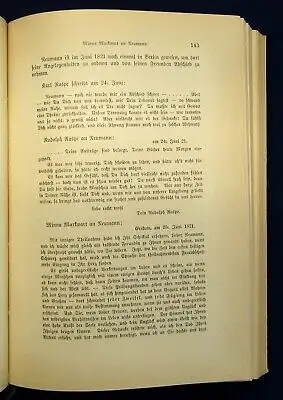  Franz Neumann Erinnerungsblätter v. seiner Tochter Luise Autograph 1907 js