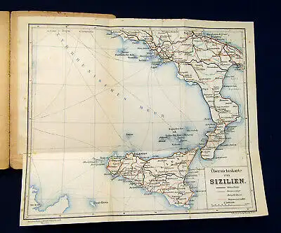 Grieben Reiseführer Bd 119 Sizilien 1931 Guide Führer Reiseführer Ortskunde mb