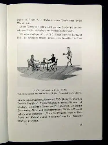 Weber Ein Beitrag zur Familiengeschichte 1928 Belletristik Klassiker Romane mb