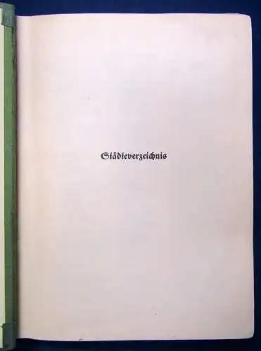 Atlas Stadtdurchfahrten in Brandenburg 1900 Städteverzeichnis Ortskunde  js