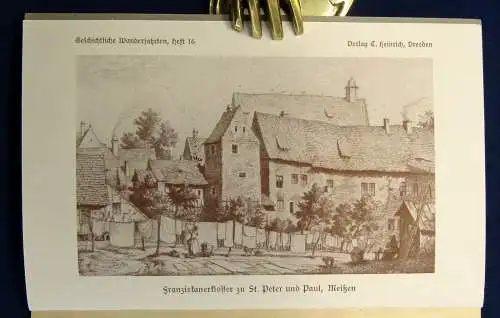 Dresdner Wanderfahrten Markmeißnische Elbschlösser 26 Meißner Land 16 1931/32 js