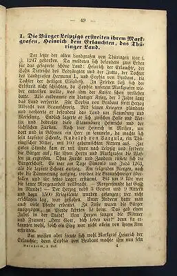 Bulnheim Die Heimath Ein Lesebuch für die Jugend der Stadt Leipzig 1862 js