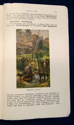 Sächsisches Verkehrsbuch 1906 5 Karten und Illustrationen Saxonica Ortskunde js