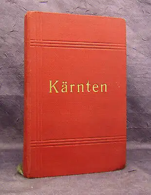 Landeskommission für Fremdenverkehr Kärnten 1927 Reiseführer Guide  Reisen mb