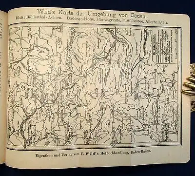 Schnarchs Führer von Baden-Baden und dem Schwarzwald um 1900 Ausflüge js