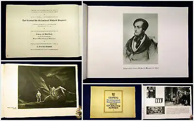 Stadt Leipzig feiert den 125. Geburtstag von Richard Wagner 1938 Geschichte mb