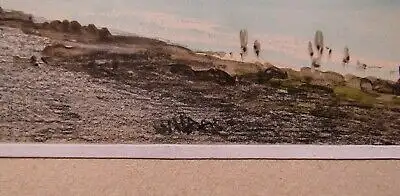  Messmann Carl Ludwig F., Schwedische Küstenlandschaft 1856 Aquarell Grafit js