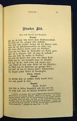 Platens Werke 2 Bd. komplett 1895 Klassiker dekorativ Belletristik js