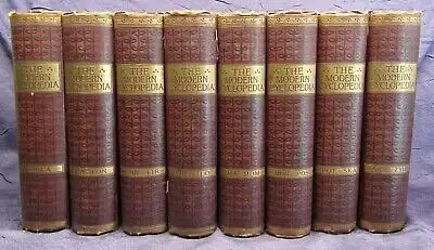 Annandale The modern Cyclopedia of universal Information 8 Bde. ca. 1890 js