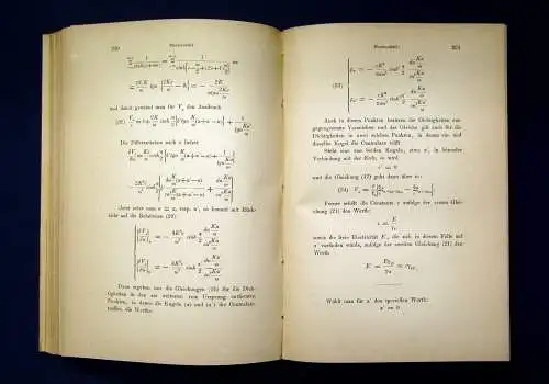 Betti Meyer Lehrbuch d Potentialtheorie u ihrer Anwendungen 1885 dt. EA selten m