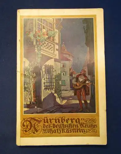 Deutscher Sängerbund Führer durch die Feststadt Nürnberg 1912 Reiseführer mb