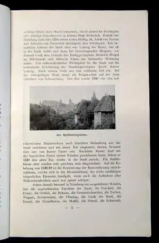 Deutscher Sängerbund Führer durch die Feststadt Nürnberg 1912 Reiseführer mb