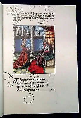 Die Abenteuer des Ritters Theuerdank kolorierter Nachdruck von 1517,2003 js