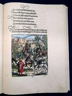 Die Abenteuer des Ritters Theuerdank kolorierter Nachdruck von 1517,2003 js
