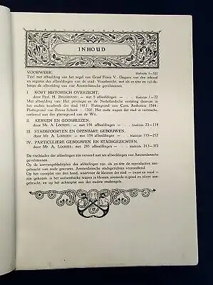 Loosjes Amsterdam in Beeld 613 Afbeeldingen um 1925 Amsterdam in Bildern js