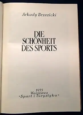 Brzezicki Die Schönheit des Sports 1955 Olympia Disziplin Sportarten Erfolg js