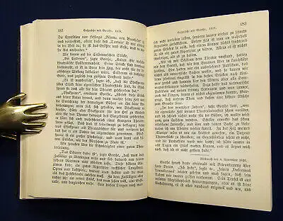 Eckermann Gespräche mit Goethe 1823/1827  um 1900 Reclam Biografie Memoiren mb