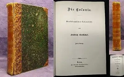 Gerstäcker, Friedrich Gesammelte Schriften Bd.22 Die Colonie um 1900 Lyrik js