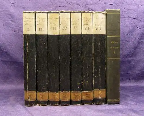 Sydow Thüringen und der Harz 1839-42 Einzige Ausgabe 82 lith. Tafeln umfassend m