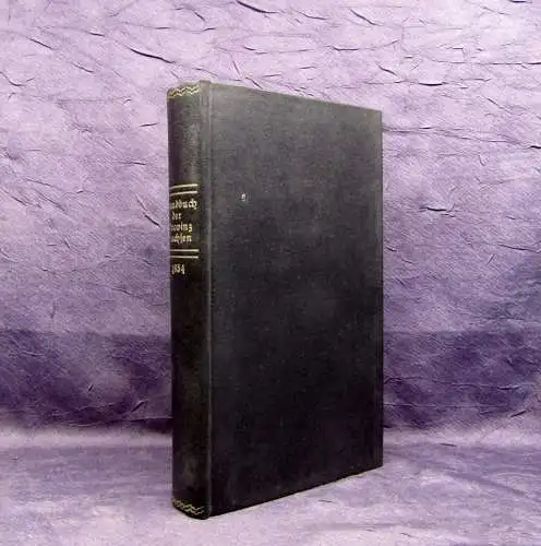 Handbuch der Provinz Sachsen 1854 Geschichte Gesellschaft Politik mb