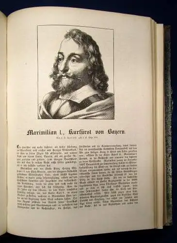 Bechstein Zweihundert deutsche Männer Bildnisse u. Lebensbeschreibungen 1854 j