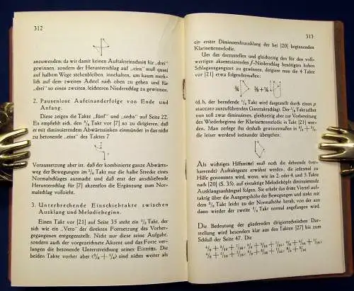 Scherchen Lehrbuch des Dirigierens Mit zahlr. Notenbeispielen 1929 js