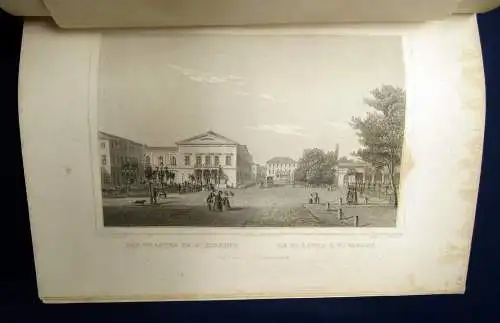 Lange Appell Der Rhein u die Rheinlande in mal. Or-Ansichten 2 Bde 1857/1856 mb
