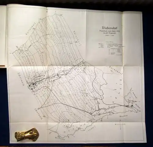 Ressel Orts-u. Häusergeschichte der Gemeinde Rückersdorf 1933 Ortskunde Selten m