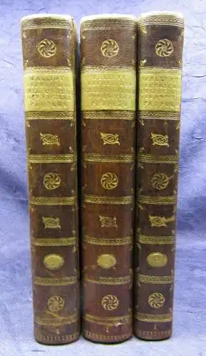 Malliot Recherches sur Les costumes.Les Moeurs Les Usages 3 Bde. 1809 js